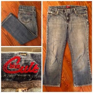 BLUE CULT cropped jeans *Size 30*